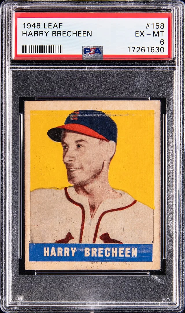 1948 Leaf Harry Brecheen SP #158 card image