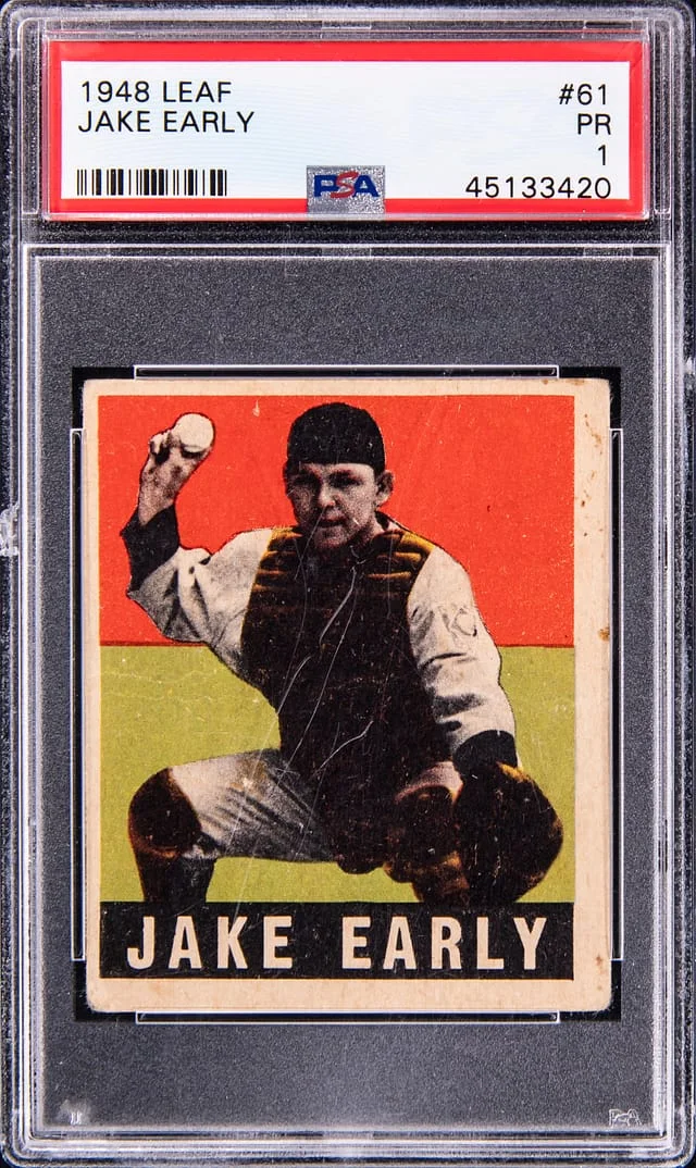 1948 Leaf Jake Early #61 card image
