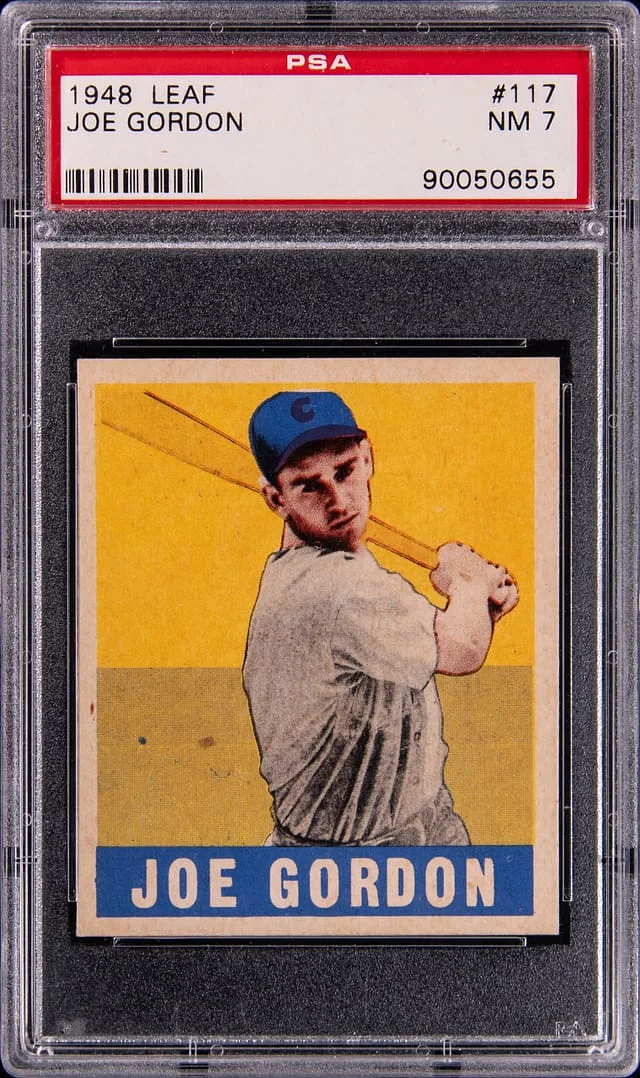1948 Leaf Joe Gordon #117 card image