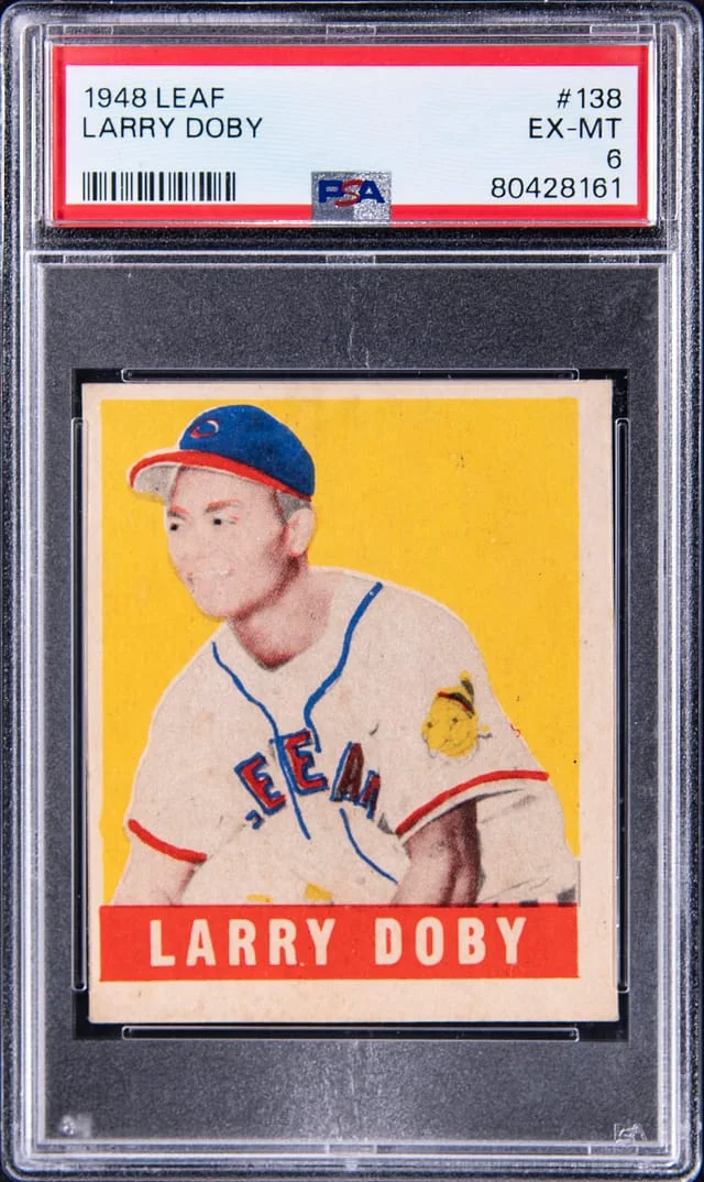 1948 Leaf Larry Doby #138 card image