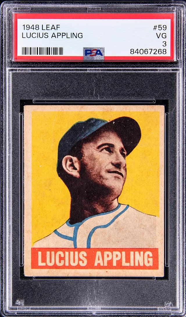 1948 Leaf Lucius Appling #59 card image