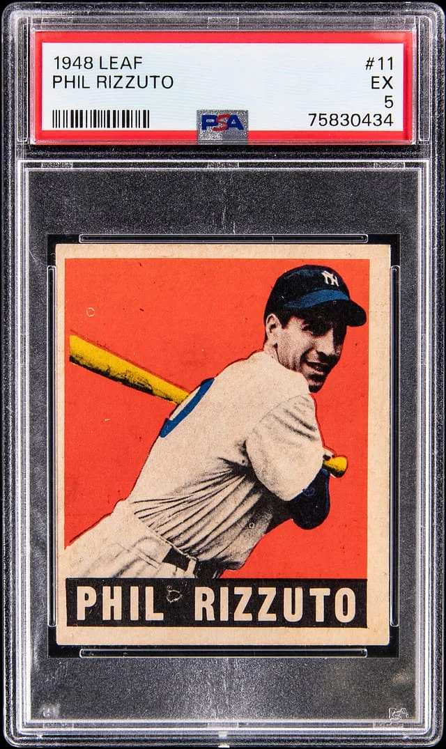 1948 Leaf Phil Rizzuto #11 card image