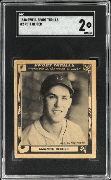 1948 Swell Sport Thrills Pete Reiser #2 card image