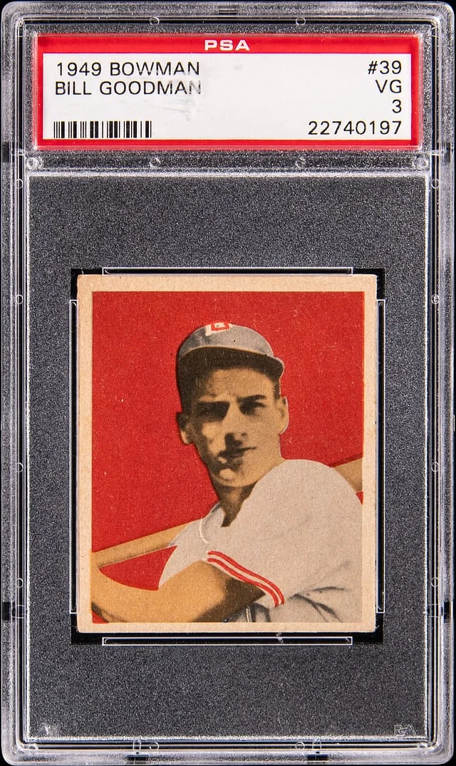 1949 Bowman Bill Goodman #39 card image
