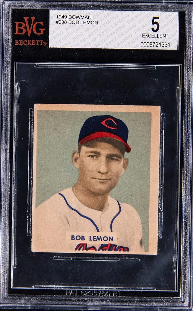1949 Bowman Bob Lemon #238 card image