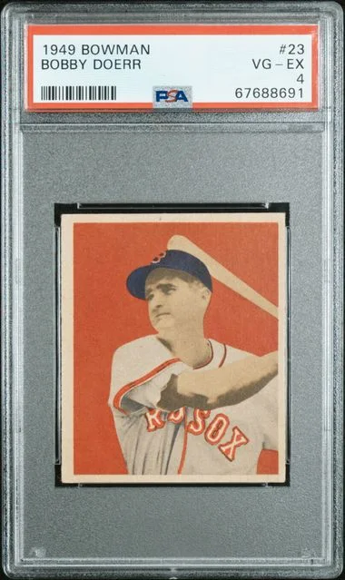1949 Bowman Bobby Doerr #23 card image