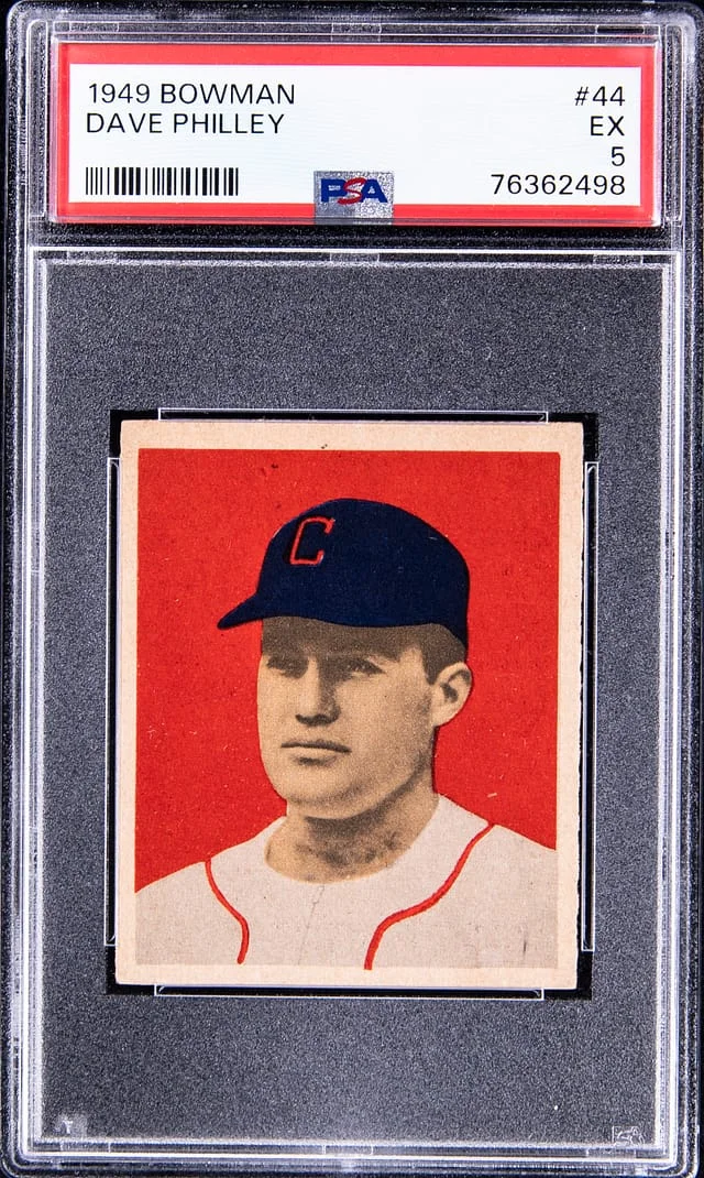 1949 Bowman Dave Philley #44 card image
