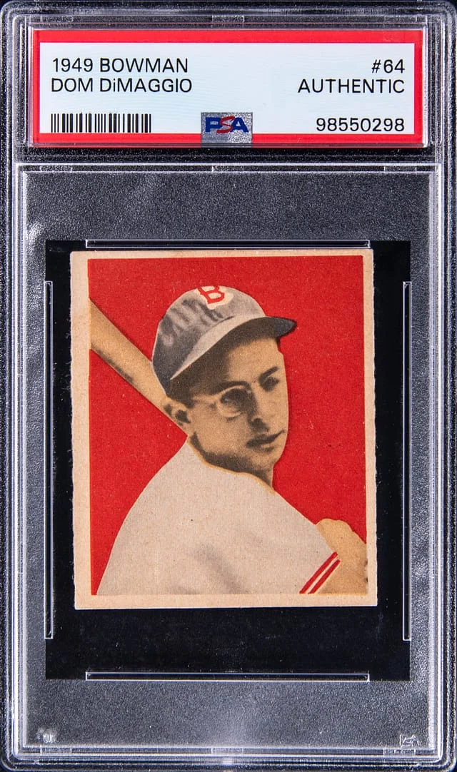 1949 Bowman Dom DiMaggio #64 card image