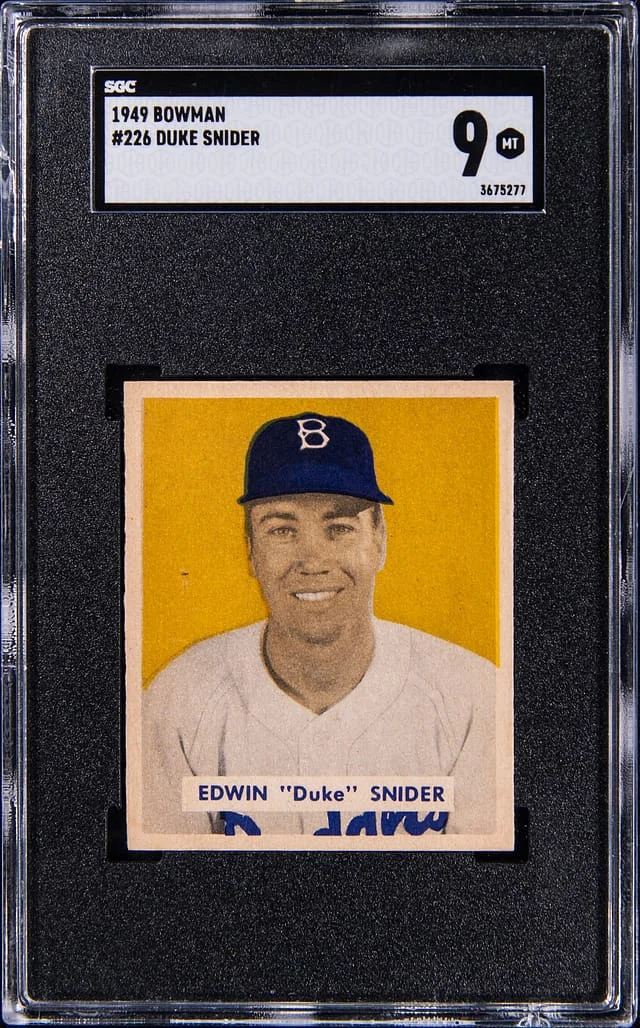 1949 Bowman Duke Snider #226 card image