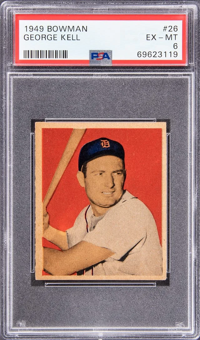 1949 Bowman George Kell #26 card image