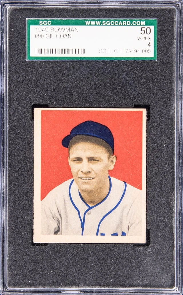 1949 Bowman Gil Coan #90 card image