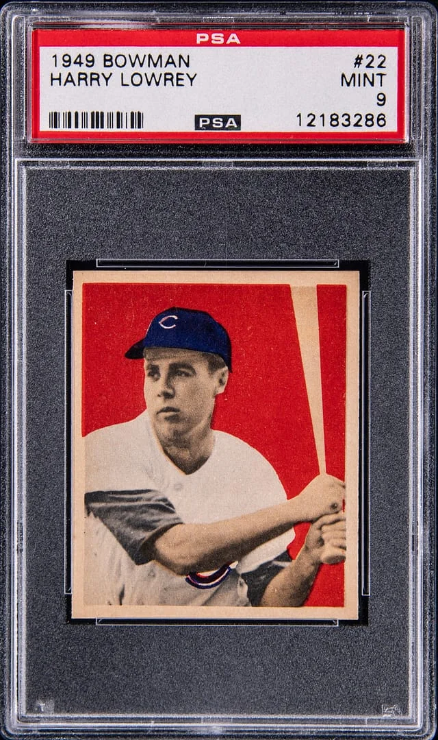 1949 Bowman Harry Lowrey #22 card image