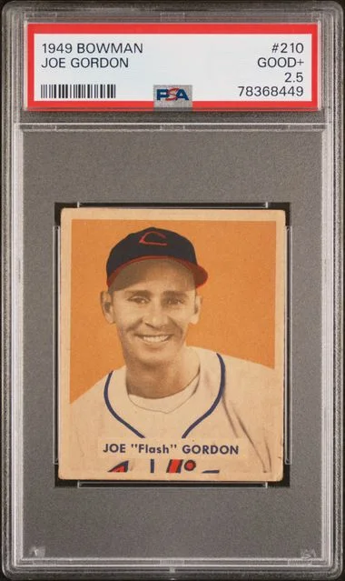 1949 Bowman Joe Gordon #210 card image
