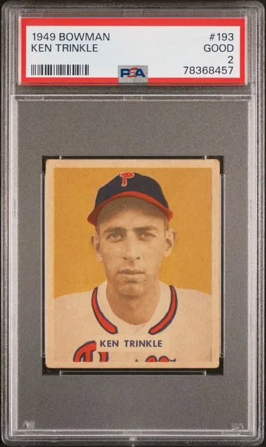 1949 Bowman Ken Trinkle #193 card image
