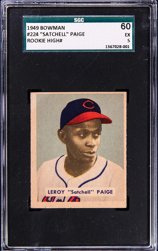 1949 Bowman Leroy Satchell Paige #224 card image