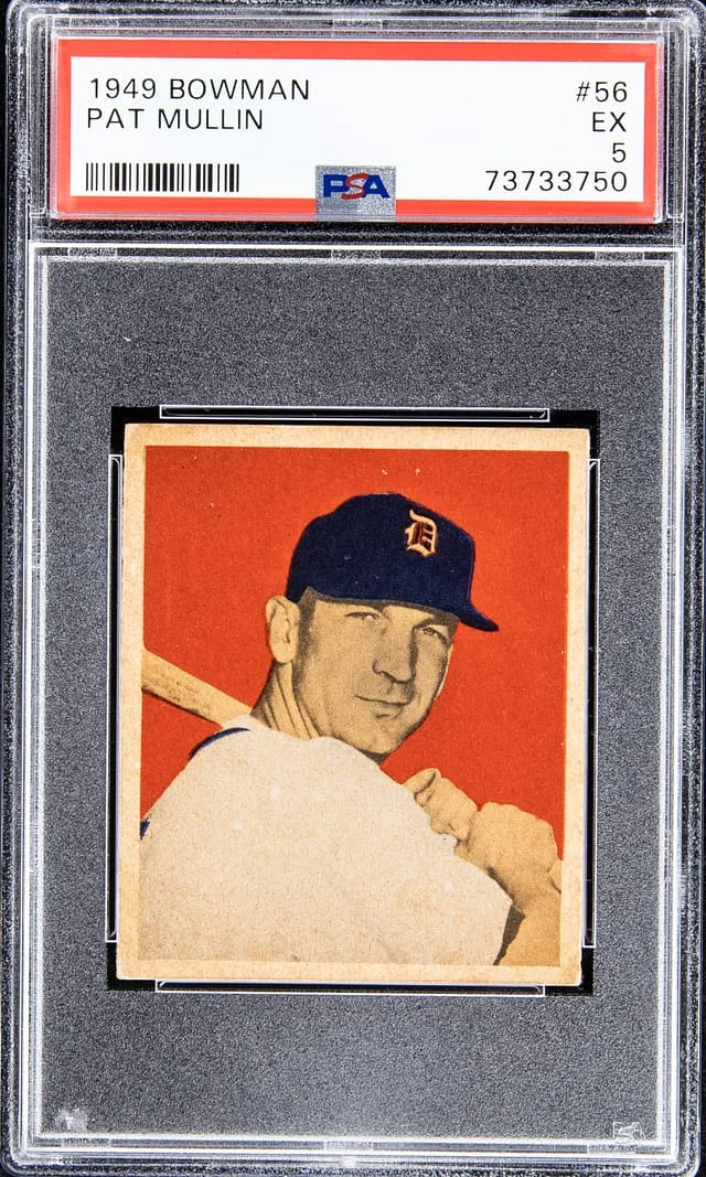 1949 Bowman Pat Mullin #56 card image