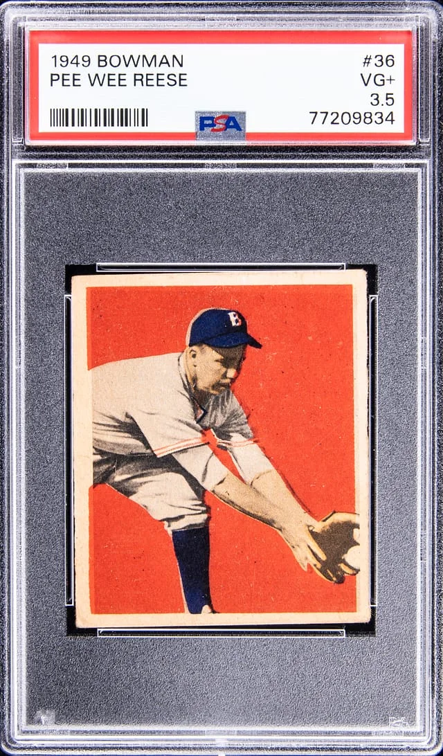1949 Bowman Pee Wee Reese #36 card image