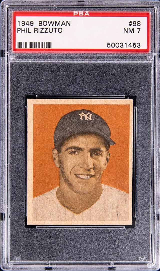 1949 Bowman Phil Rizzuto #98 card image