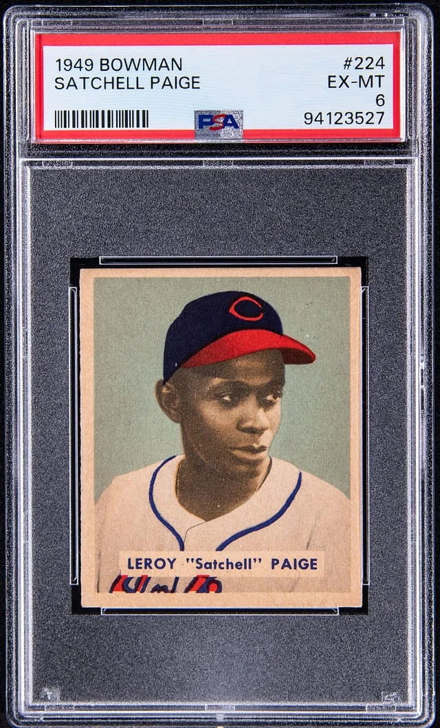 1949 Bowman Satchel Paige Bowman #224 card image