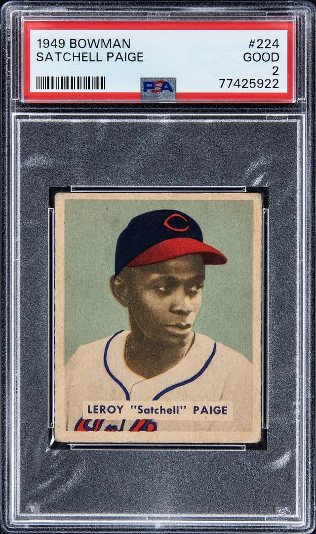 1949 Bowman Satchel (Satchell) Paige #224 card image