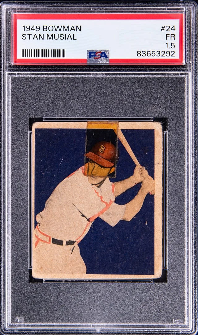 1949 Bowman Stan Musial #24 card image