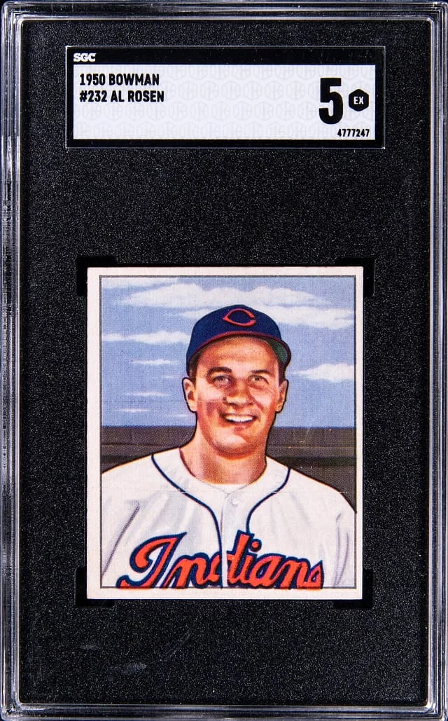 1950 Bowman Al Rosen #232 card image
