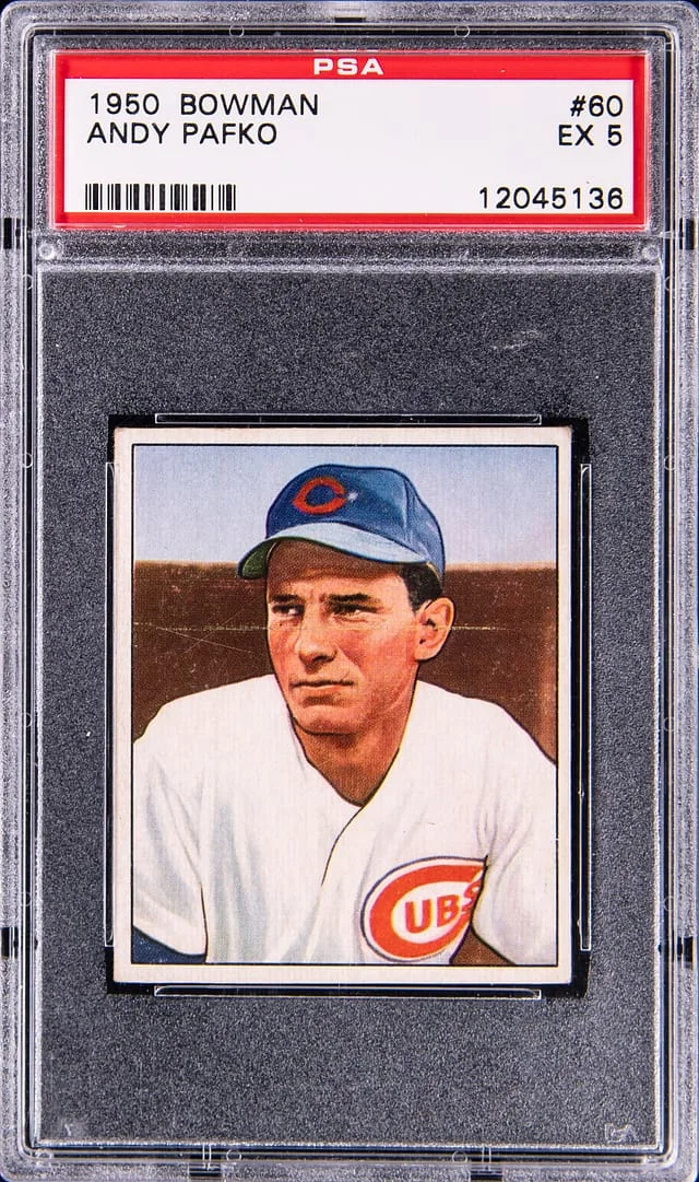 1950 Bowman Andy Pafko #60 card image