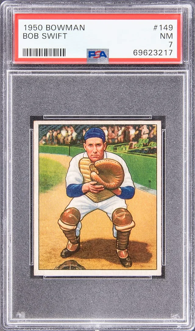 1950 Bowman Bob Swift #149 card image
