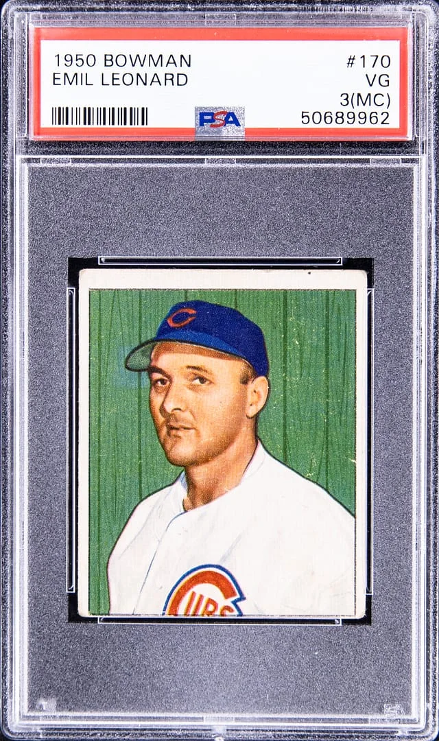 1950 Bowman Dutch Leonard #170 card image