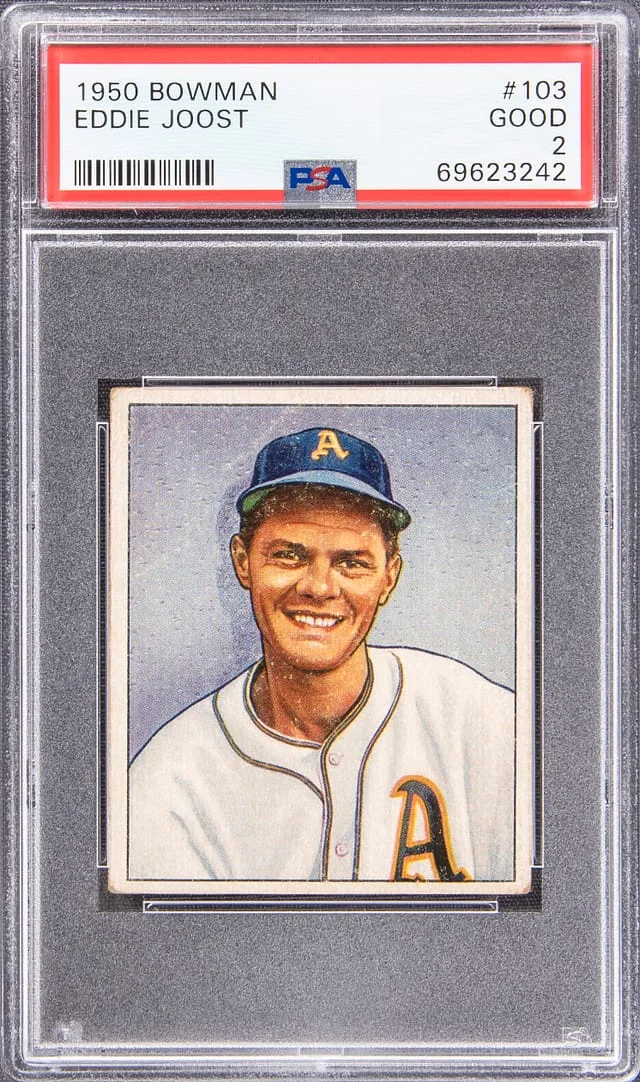 1950 Bowman Eddie Joost #103 card image