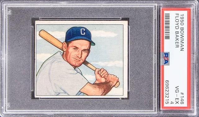 1950 Bowman Floyd Baker #146 card image