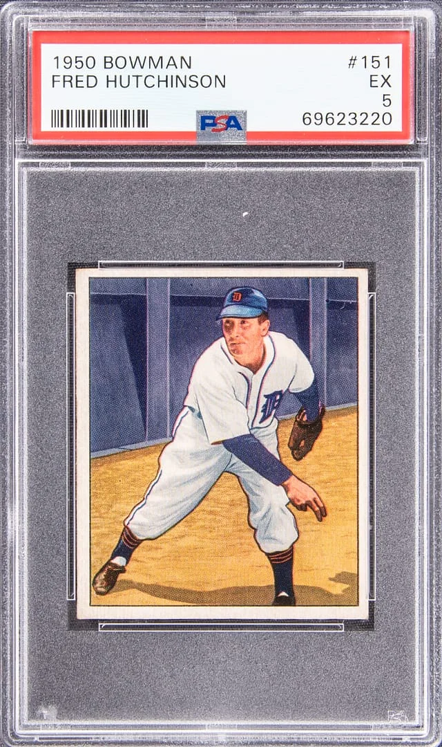 1950 Bowman Fred Hutchinson #151 card image