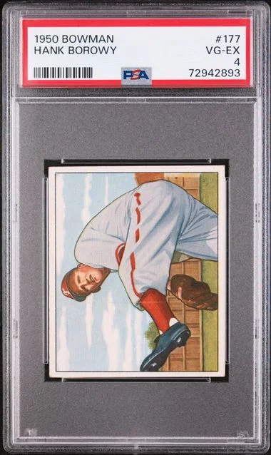 1950 Bowman Hank Borowy #177 card image