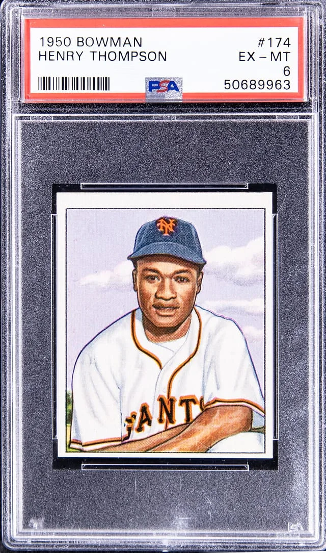 1950 Bowman Hank Thompson #174 card image