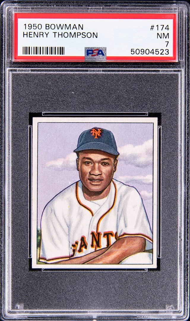 1950 Bowman Henry Thompson #174 card image