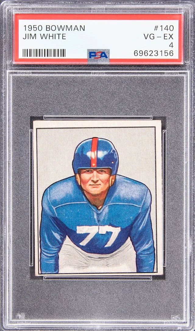 1950 Bowman Jim #140 card image