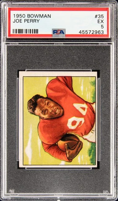 1950 Bowman Joe Perry #35 card image