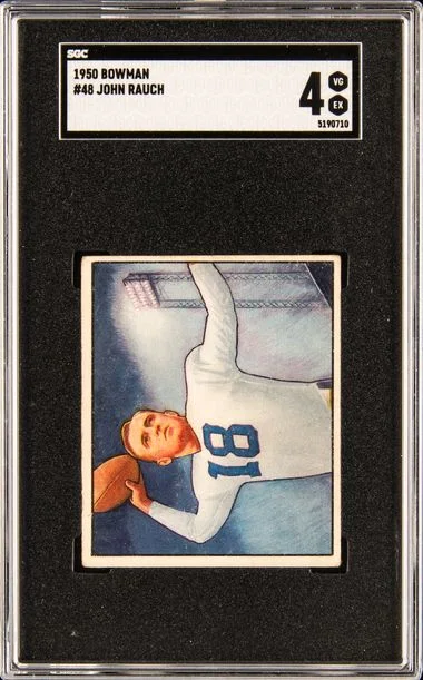 1950 Bowman John Rauch #48 card image