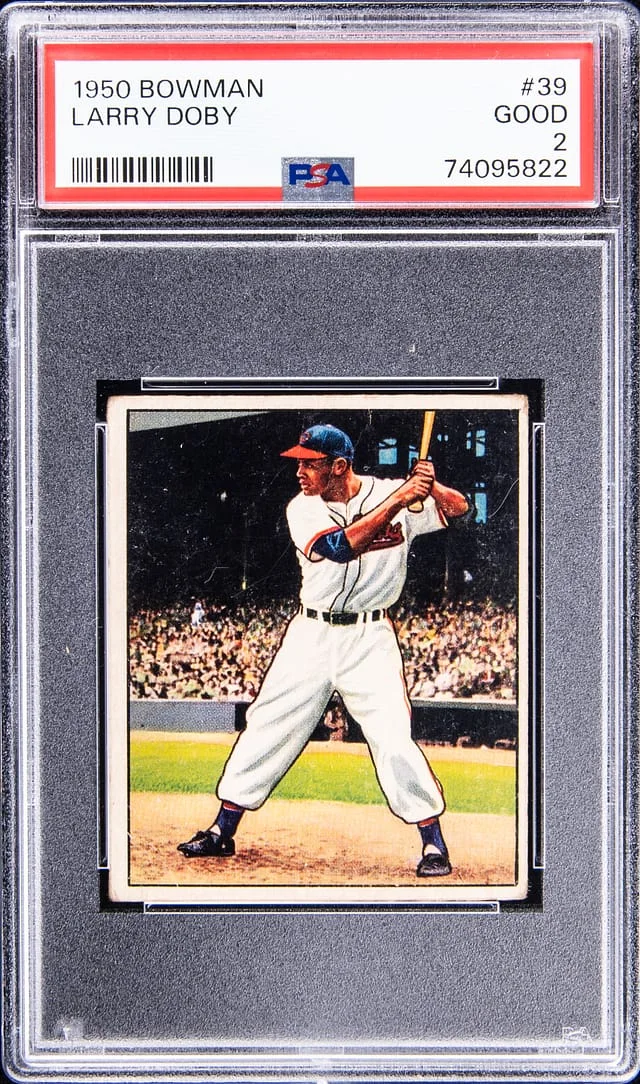 1950 Bowman Larry Doby #39 card image