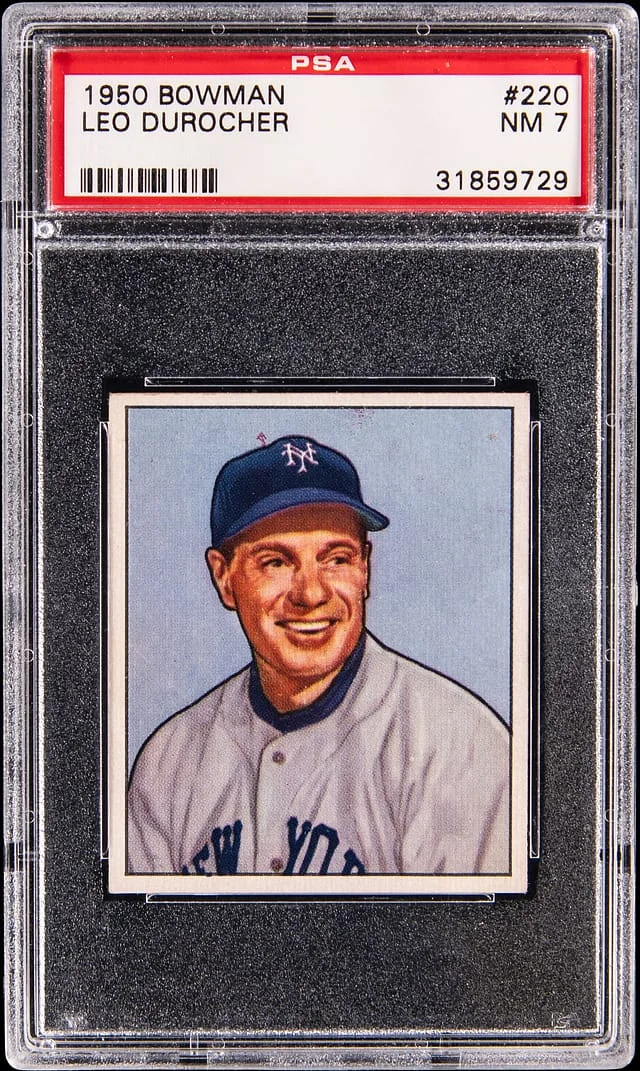 1950 Bowman Leo Durocher #220 card image