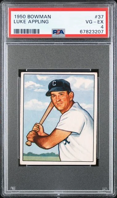 1950 Bowman Luke Appling #37 card image
