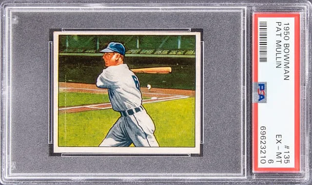 1950 Bowman Pat Mullin #135 card image