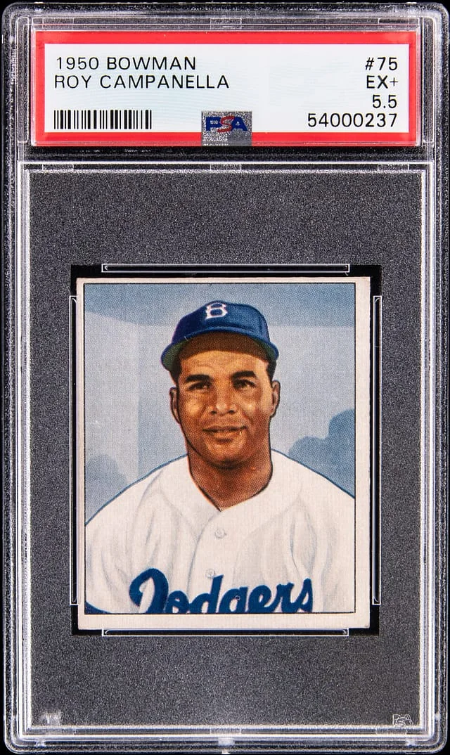 1950 Bowman Roy Campanella #75 card image