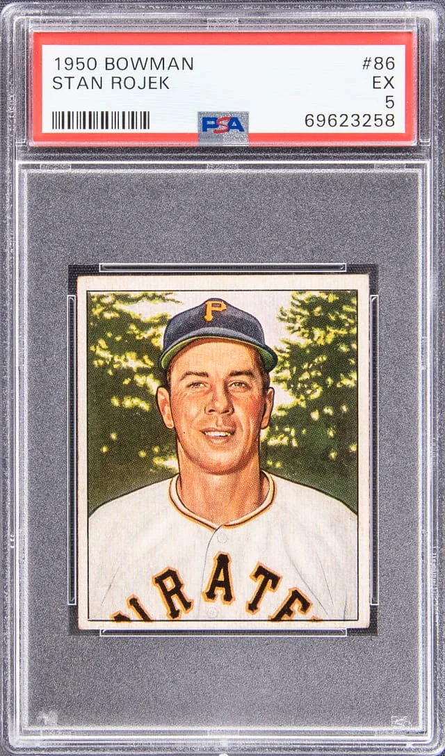 1950 Bowman Stan Rojek #86 card image