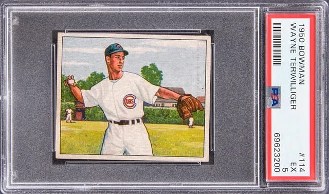 1950 Bowman Wayne Terwilliger #114 card image