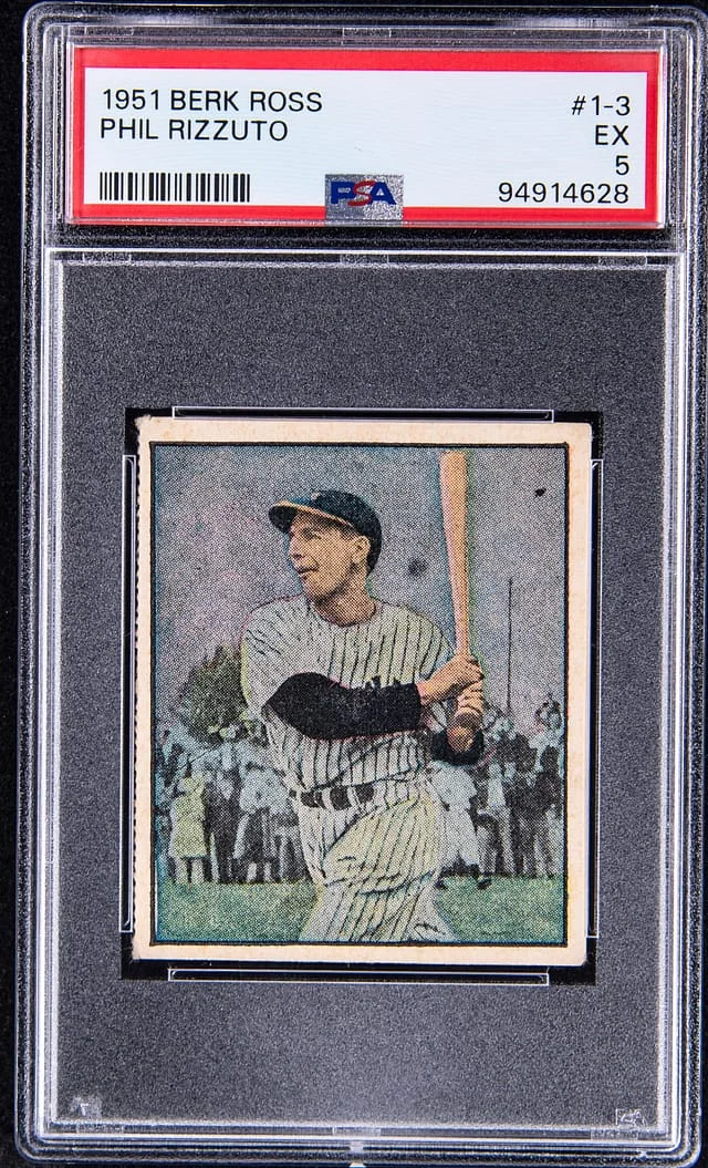 1951 Berk Ross Phil Rizzuto #1-3 card image