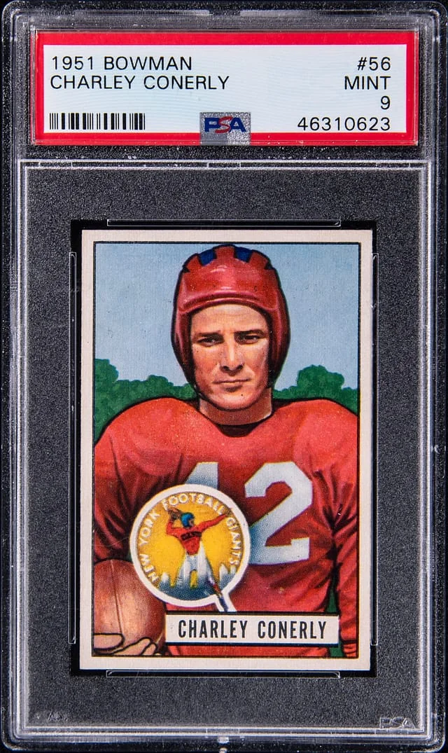 1951 Bowman Charley Conerly #56 card image