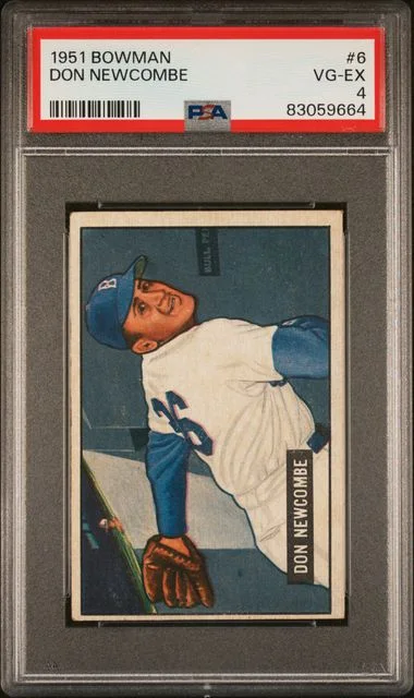 1951 Bowman Don Newcombe #6 card image