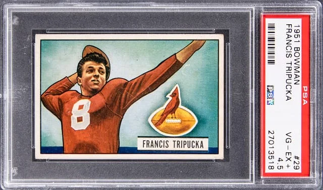 1951 Bowman Francis Tripucka #29 card image