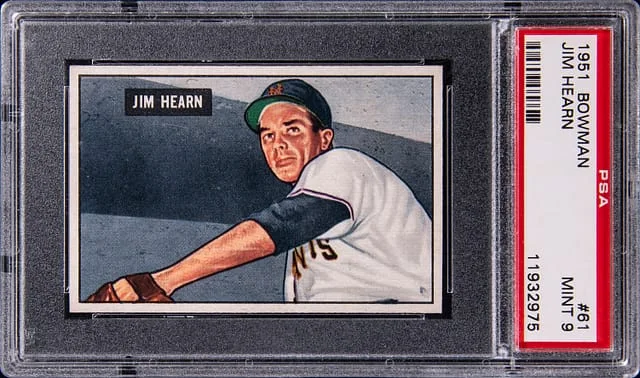 1951 Bowman Jim Hearn #61 card image